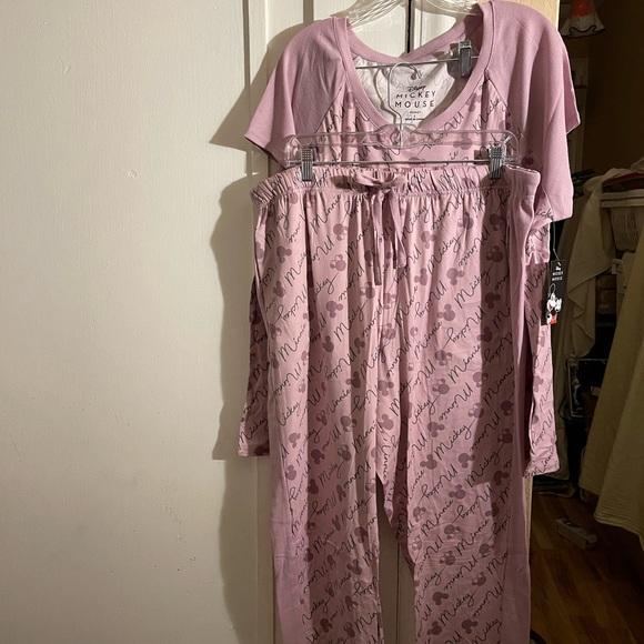 Disney Pink Mickey Mouse Pajama Set - Picture 2 of 7